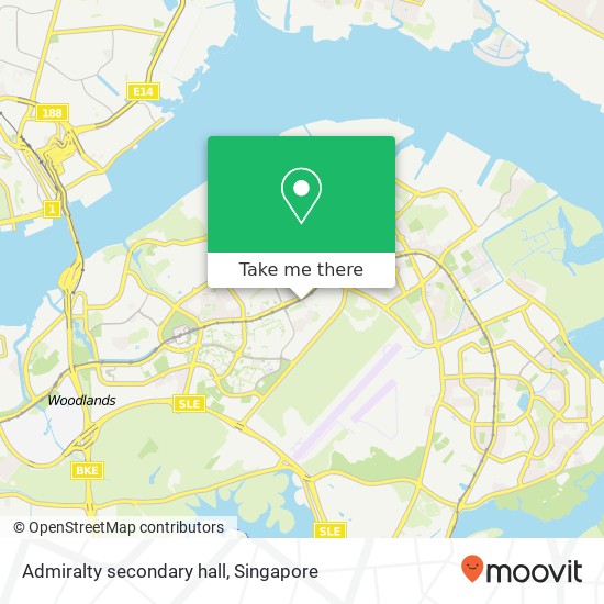 Admiralty secondary hall map