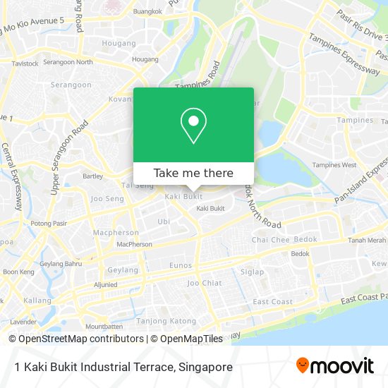 1 Kaki Bukit Industrial Terrace地图