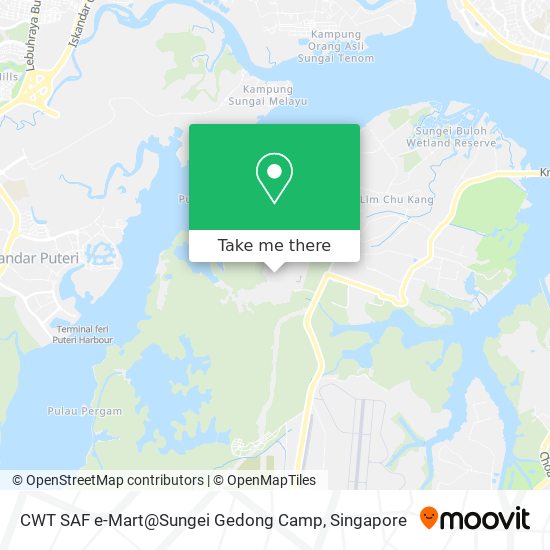 CWT SAF e-Mart@Sungei Gedong Camp map