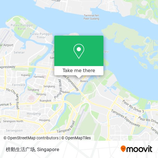 榜鹅生活广场 map