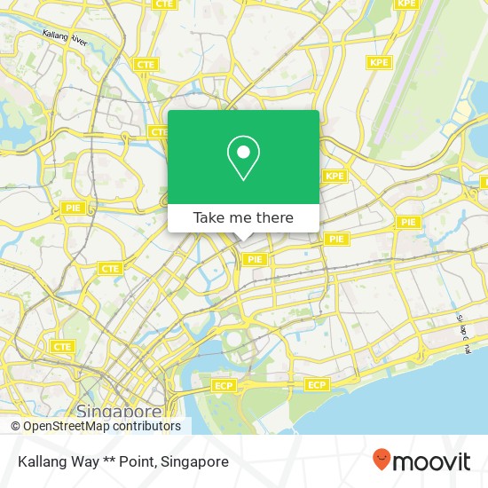 Kallang Way ** Point map