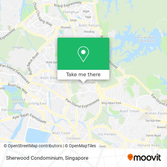 Sherwood Condominium map
