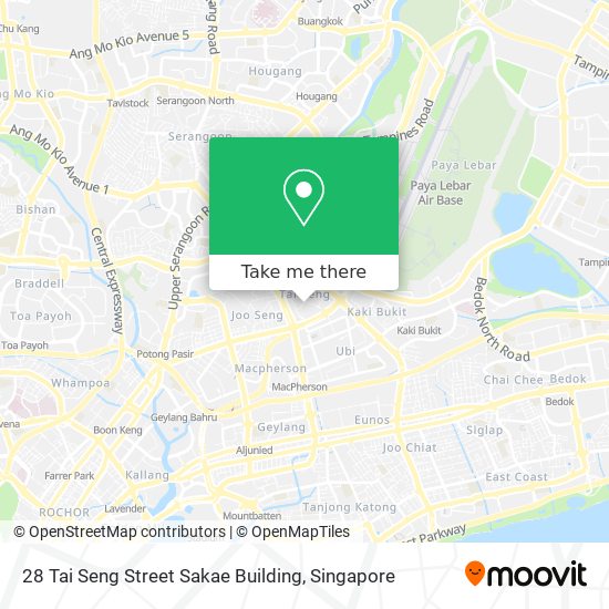 28 Tai Seng Street  Sakae Building map