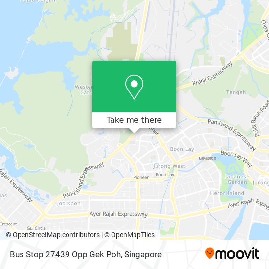 Bus Stop 27439 Opp Gek Poh map