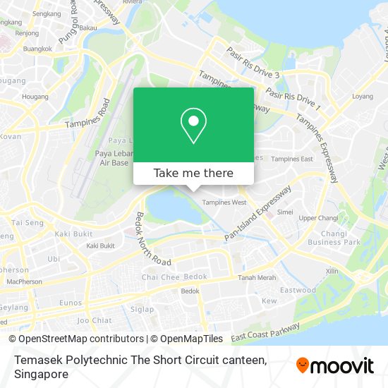 Temasek Polytechnic The Short Circuit canteen map