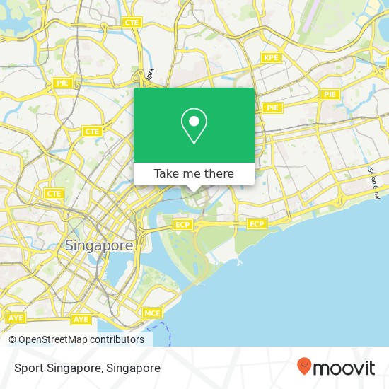 Sport Singapore map