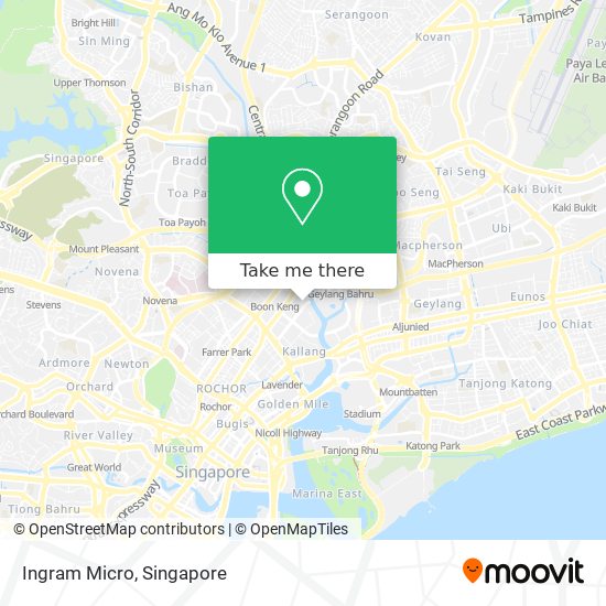 Ingram Micro map