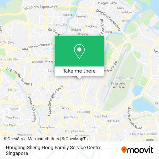 Hougang Sheng Hong Family Service Centre map