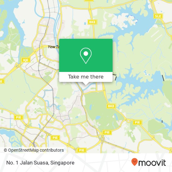 No. 1 Jalan Suasa map