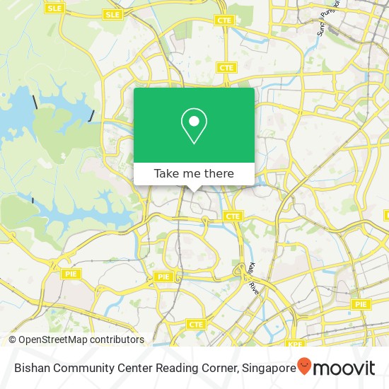 Bishan Community Center Reading Corner map