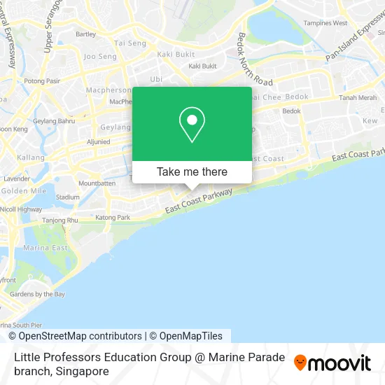 Little Professors Education Group @ Marine Parade branch地图