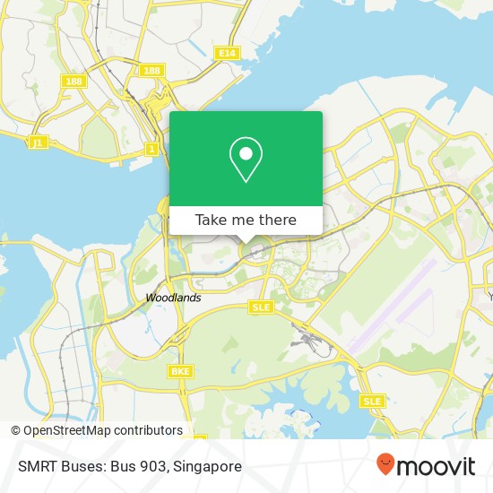 SMRT Buses: Bus 903 map