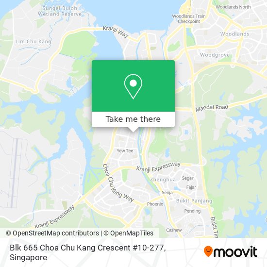 Blk 665 Choa Chu Kang Crescent #10-277 map