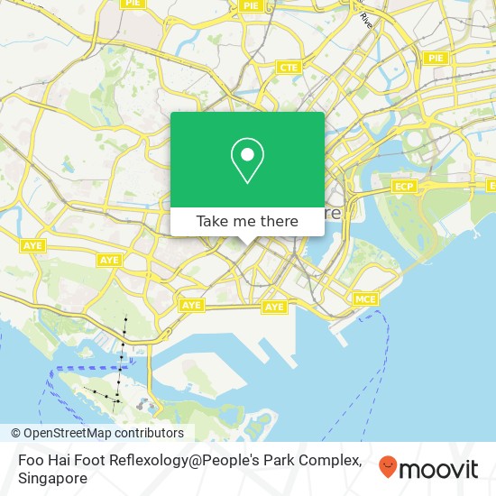 Foo Hai Foot Reflexology@People's Park Complex map