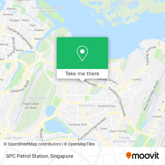 SPC Petrol Station map