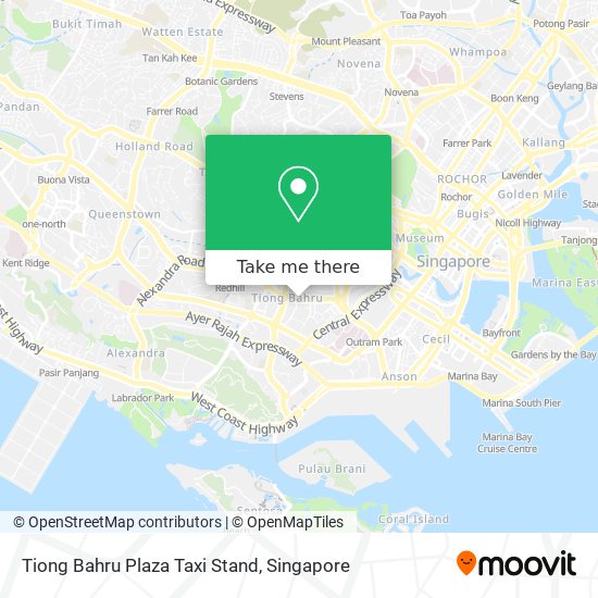 Tiong Bahru Plaza Taxi Stand map