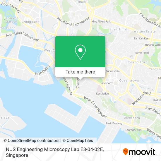 NUS Engineering Microscopy Lab E3-04-02E地图