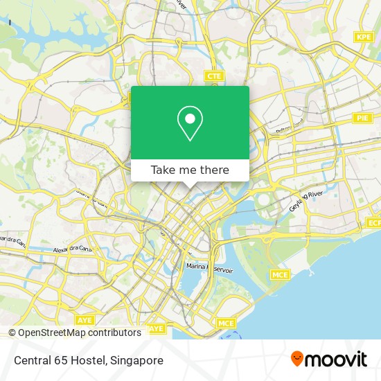 Central 65 Hostel地图