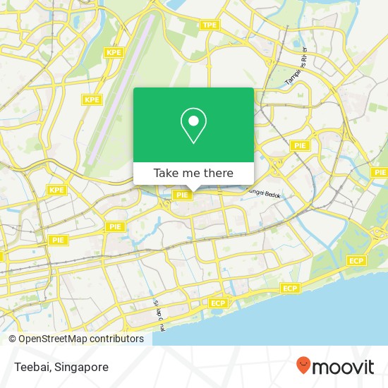 Teebai map