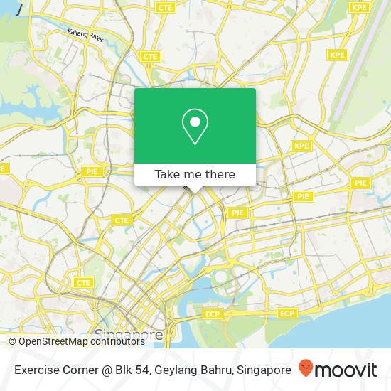 Exercise Corner @ Blk 54, Geylang Bahru map