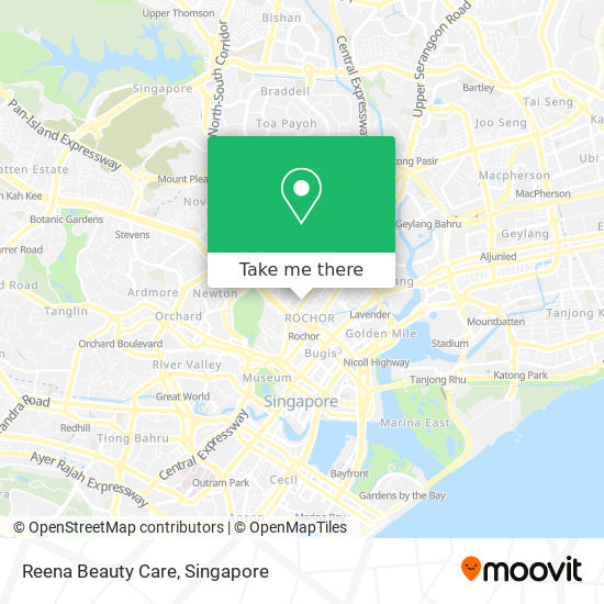 Reena Beauty Care map