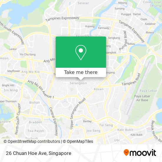 26 Chuan Hoe Ave地图