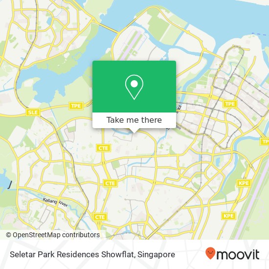 Seletar Park Residences Showflat map