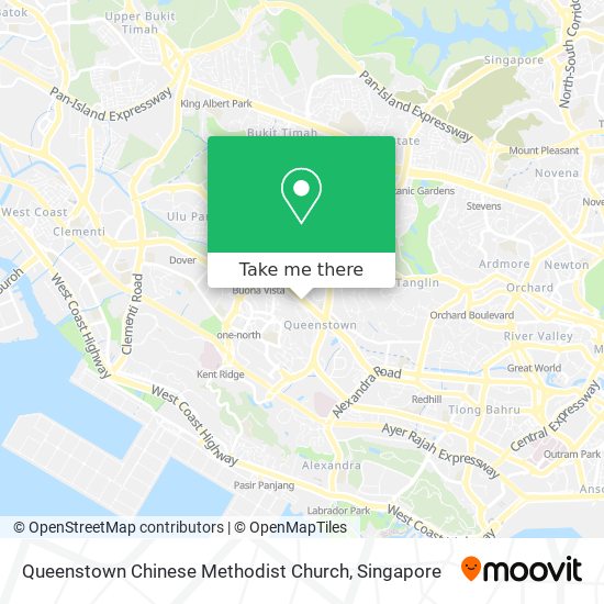 Queenstown Chinese Methodist Church地图