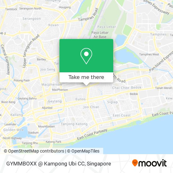 GYMMBOXX @ Kampong Ubi CC map