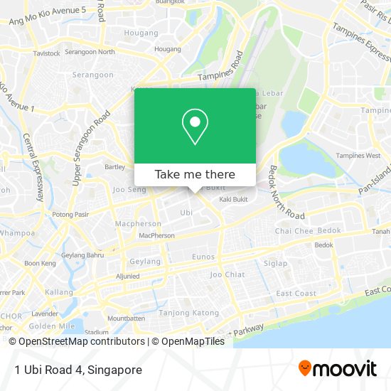 1 Ubi Road 4 map
