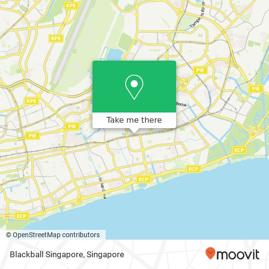 Blackball Singapore map