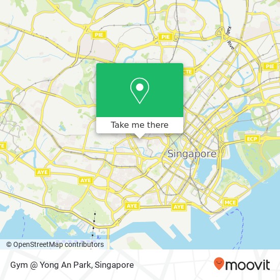 Gym @ Yong An Park map