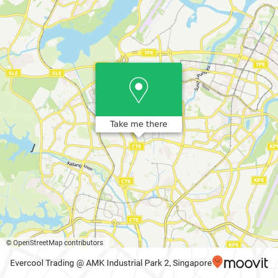 Evercool Trading @ AMK Industrial Park 2 map