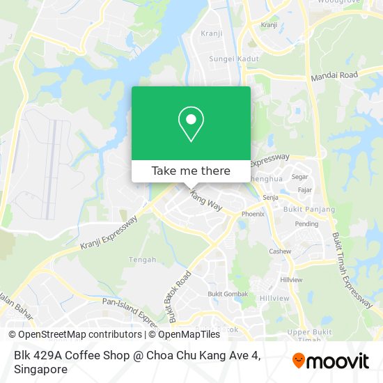 Blk 429A Coffee Shop @ Choa Chu Kang Ave 4地图
