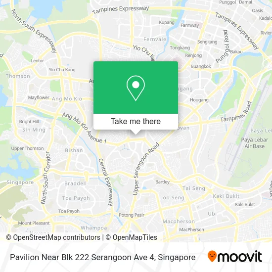 Pavilion Near Blk 222 Serangoon Ave 4地图