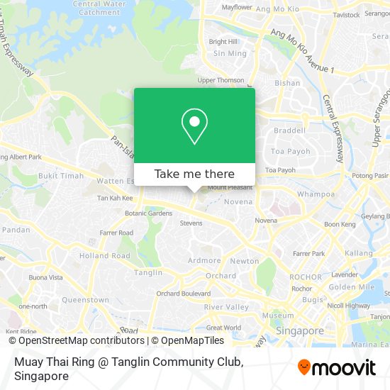 Muay Thai Ring @ Tanglin Community Club map