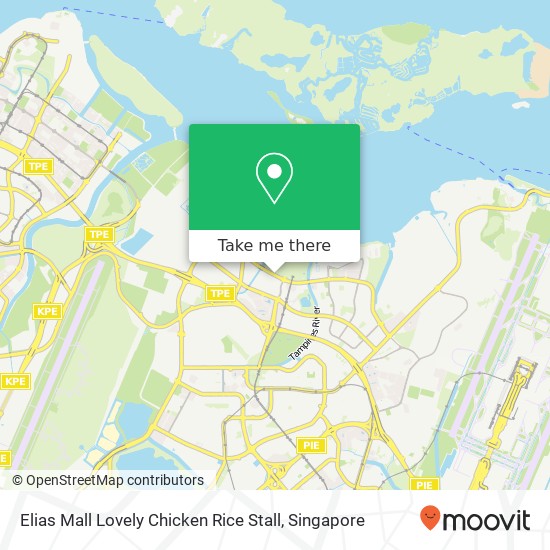 Elias Mall Lovely Chicken Rice Stall地图