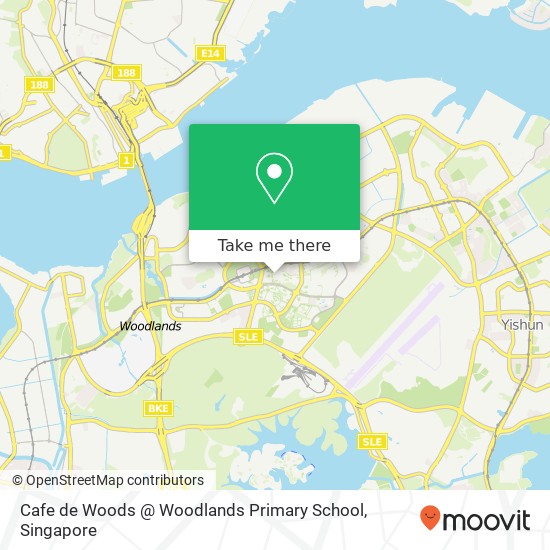 Cafe de Woods @ Woodlands Primary School地图