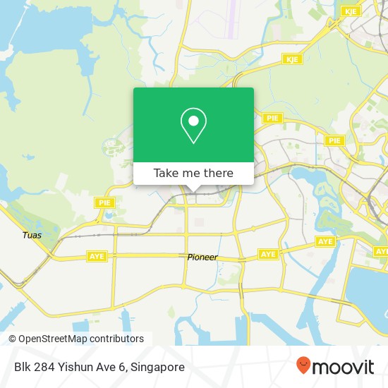 Blk 284 Yishun Ave 6 map