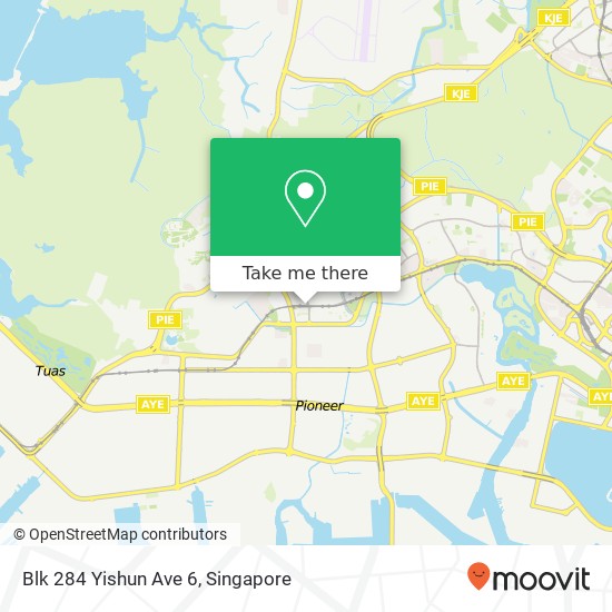 Blk 284 Yishun Ave 6地图