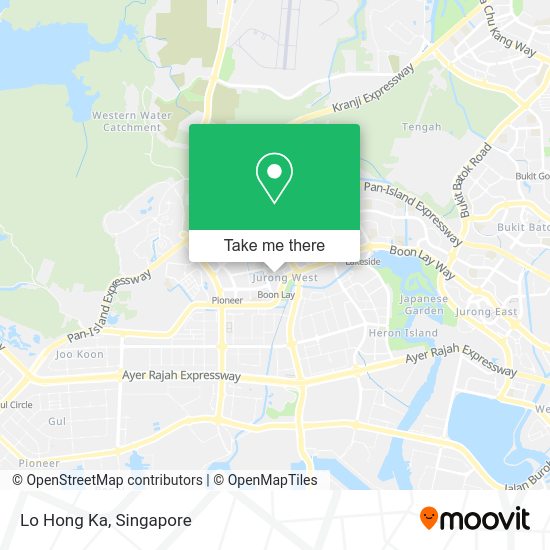 Lo Hong Ka map