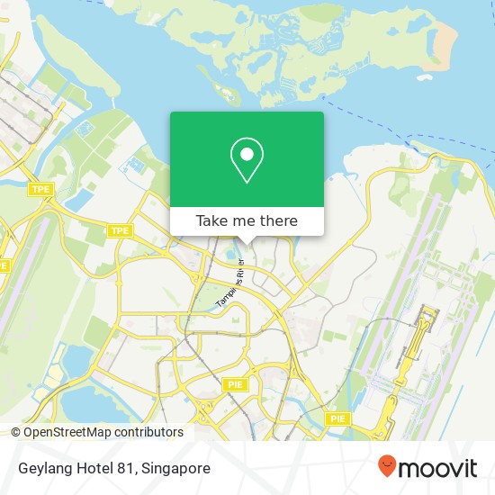 Geylang Hotel 81 map