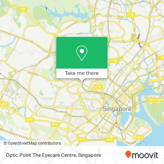 Optic Point The Eyecare Centre map