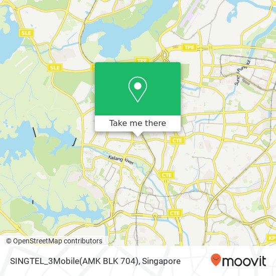 SINGTEL_3Mobile(AMK BLK 704) map