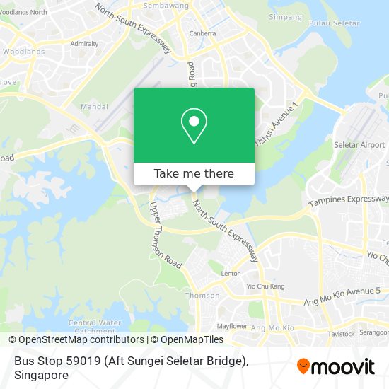 Bus Stop 59019 (Aft Sungei Seletar Bridge) map