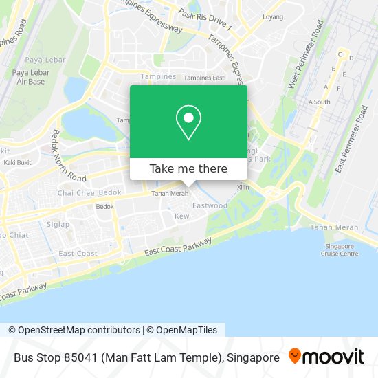 Bus Stop 85041 (Man Fatt Lam Temple) map