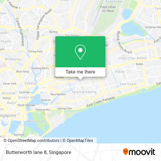 Butterworth lane 8 map