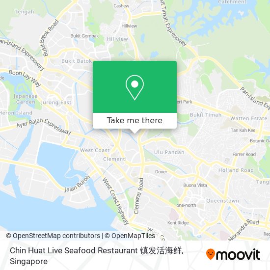 Chin Huat Live Seafood Restaurant 镇发活海鲜 map
