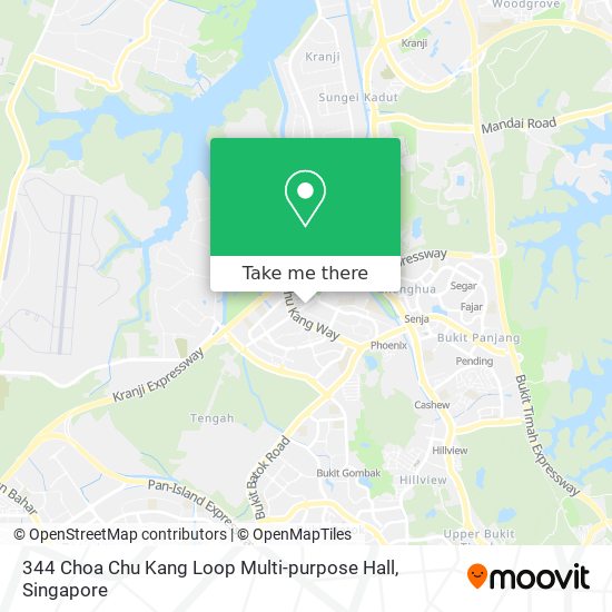 344 Choa Chu Kang Loop Multi-purpose Hall map
