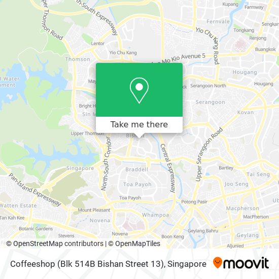 Coffeeshop (Blk 514B Bishan Street 13) map